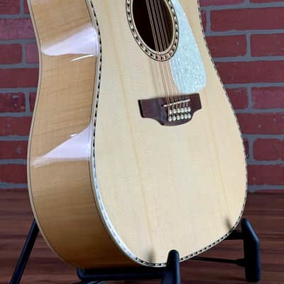 Takamine GD74CE-12U Dreadnought Cutaway 12-String Acoustic-electric Guitar - Gloss Natural image 11