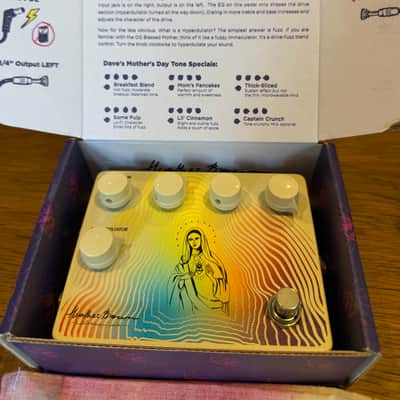 Heather Brown Electronicals The Blessed Mother: The Fuzz Assumption 2021 - White / Rainbow Graphic image 4