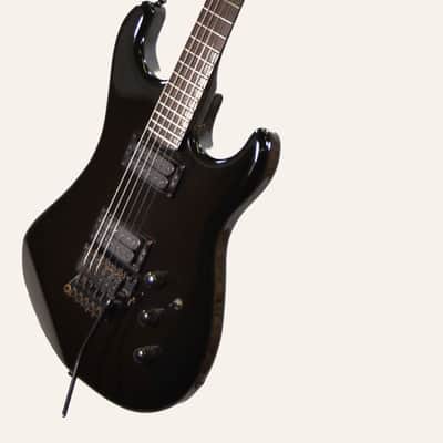 Kramer Pacer Carrera Vintage Early 1980's Electric Guitar w/ Floyd Rose 1981-'83 Black image 14