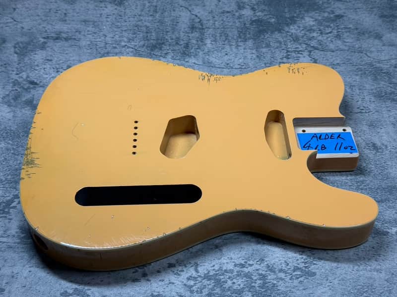 Real Life Relics Tele® Telecaster® Body Double Bound Aged Butterscotch Blonde image 1