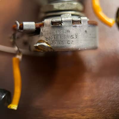 1959 Gibson Les Paul Wiring Harness With Bumblebee image 6