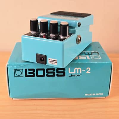 Vintage 1980's Boss LM-2 Limiter Guitar Effects Pedal with Original Box image 5