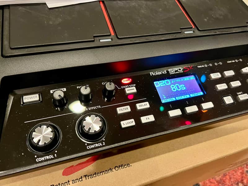 Roland SPD-SX 9-Zone Digital Percussion Sampling Pad 2011 - Present - Black image 1