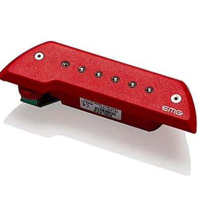 EMG ACS-R Active Soundhole Pickup System (Red)  New with Warranty image 2