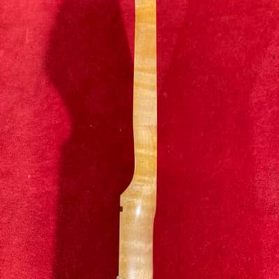 Unbranded Quality One Piece S Style Flame Maple Neck Laquered #1 image 12