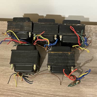 FIVE RARE Filmosound 8399 el84 power transformers 220v 240v Bernie Raunig 385 image 3