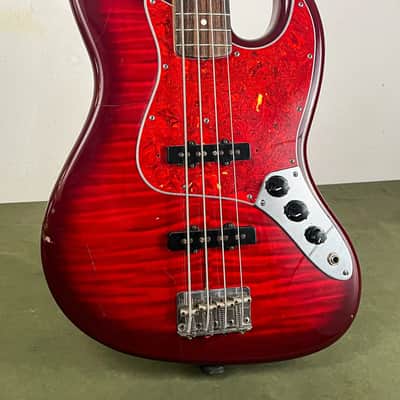 Fender Jazz Bass Foto Flame Finish MIJ 1994-95 image 4
