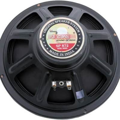 5Core 8" Inch Replacement  Guitar Speaker for Guitar Amplifier Universal 40W 4 Ohm Black SP 872 GTR image 1