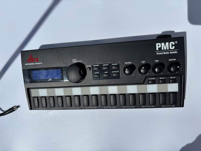 dbx PMC16 16-Channel Personal Monitor Mix Controller 2010s - Black image 1
