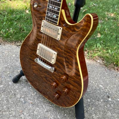 2009 Hamer Talladega Pro, Tiger Eye Quilt Top, Brazilian Fretboard image 3