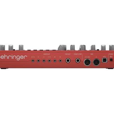 Behringer RD-6-RD Analog Drum Machine (Red) image 3