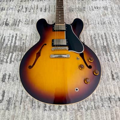 Gibson Custom Shop '59 ES-335 Dot Reissue 2010 - Antique Vintage Sunburst Gloss image 9