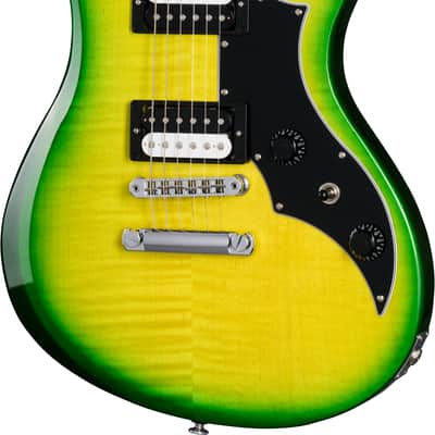 Gibson Victory Figured Top Electric Guitar - Iguana Burst image 7