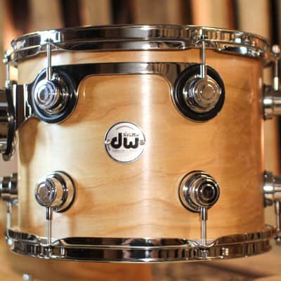 DW Collector's Pure Birch HVLT Natural Satin Oil Drum Set - 22,10,12,16 - SO#1433138 image 5