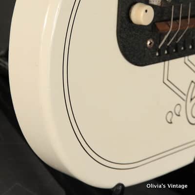 Supro 60 Guitar 1957 White image 19