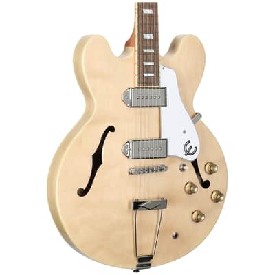 Epiphone Casino Electric Guitar (with Gig Bag), Natural image 3