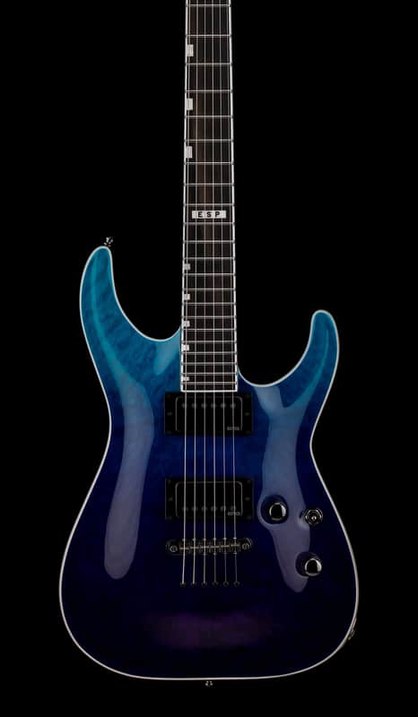ESP E-II Horizon NT-II - Blue Purple Gradient #ES4634253 (Factory Demonstration Model) image 1