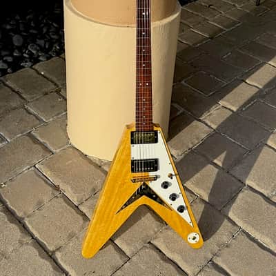 Hamer Vector GVKS "Brazilian Rosewood" Ltd. Run 2007 - Black Korina Flying V Reissue its Mint w/COA ! image 2