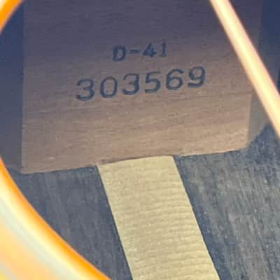 Martin D-41 1972 Natural played by John Lennon image 8