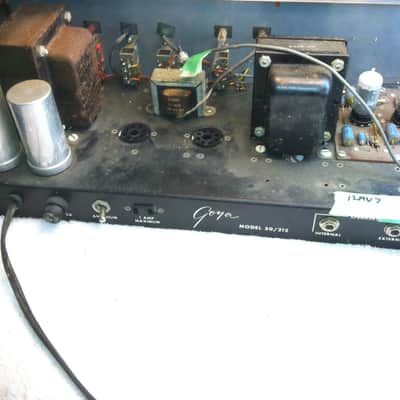 Vintage Goya "Barracuda"Non Working Amplifer Head..Parts or Restore, Collectible, Rare image 17