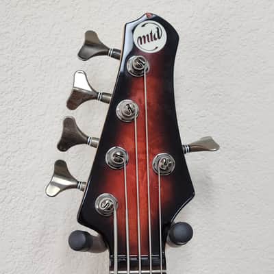 MTD Kingston Z5 with Rosewood Fretboard 2009 - Present - Tobacco Sunburst image 3