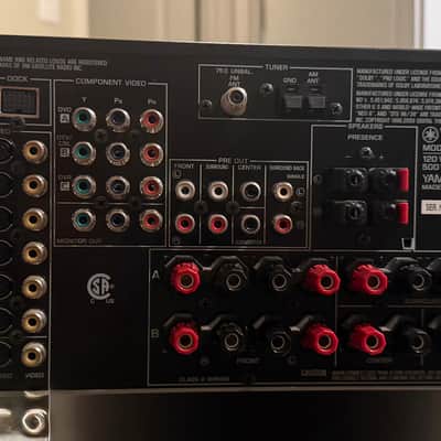 Yamaha HTR‑5960 Natural Sound AV Receiver – Tested & Working – Includes 3rd‑Party Remote image 3