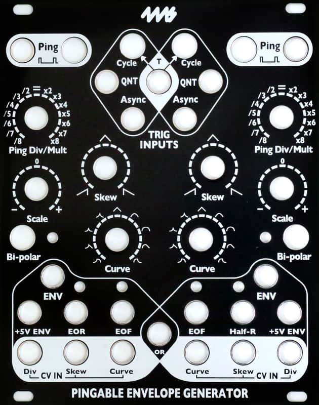 4MS BLACK FACEPLATES-PEG : BRAND NEW :  [DETROIT MODULAR] image 1