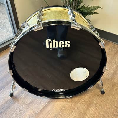 Vintage Darwin 22x11 Silver Sparkle Jasper Shell Bass Drum Early 90s Kick - Pre-Austin FIBES image 4