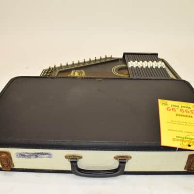 Oscar Schmidt OS73B 15-Chord Autoharp, 1930s Reissue, Black Satin w/ Case image 13