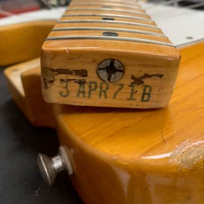 Fender Telecaster with Maple Fretboard 1970 - 1975 - Blonde image 4