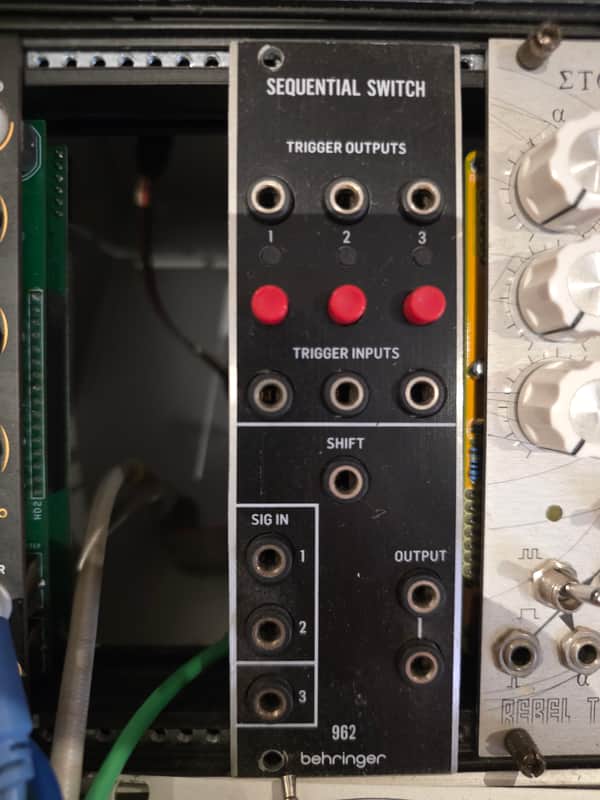 Behringer 962 Sequential Switch Eurorack Synthesizer Module 2020 - Present - Black image 1