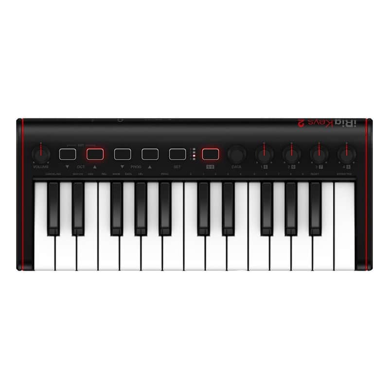 IK Multimedia iRig Keys 2 Mini Compact 25-Key MIDI Controller image 1