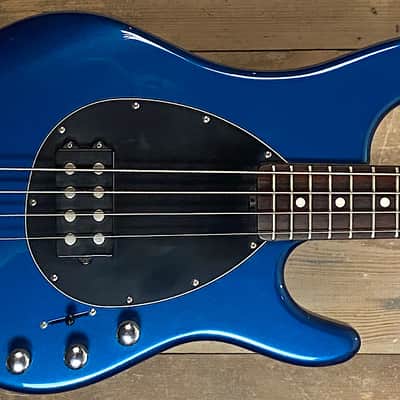 Ernie Ball Music Man Sterling 4 H with Rosewood Fretboard 1993 - 2015 - Blue Pearl image 1