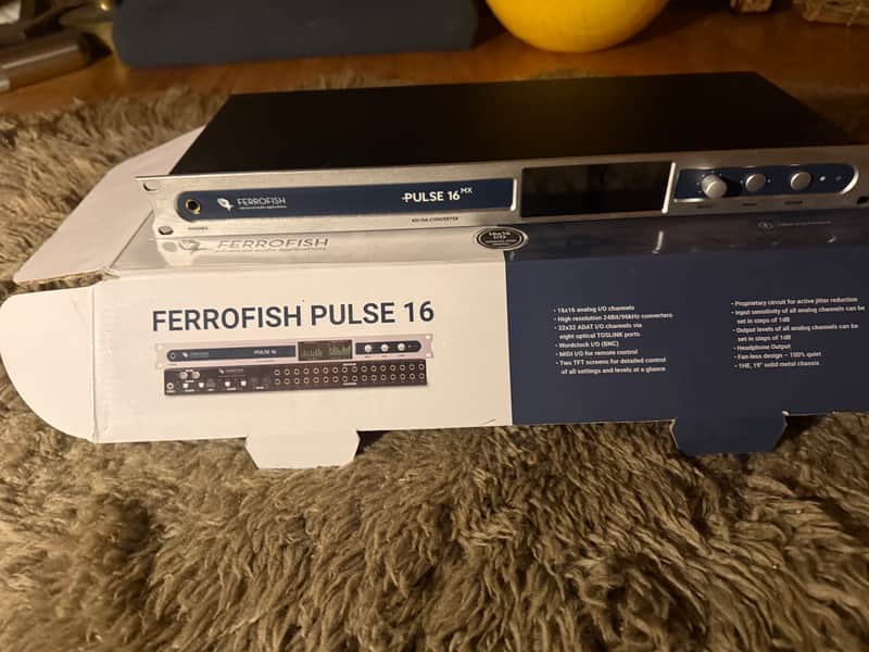 Ferrofish Pulse 16 MX AD/DA Converter Madi ADAT image 1