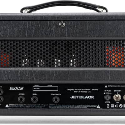 Bad Cat Jet Black Guitar Amplifier Head (38 Watts) image 2