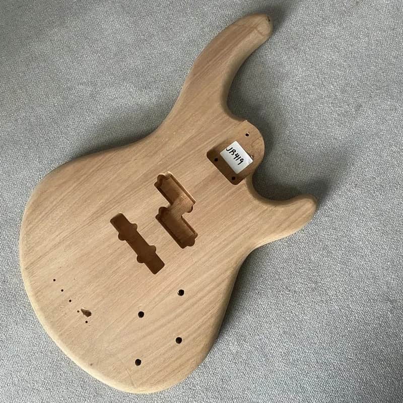 Mahogany Wood 4 String Bass DIY Project Body image 1