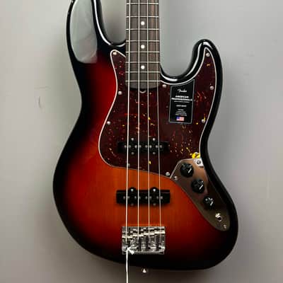 Fender American Professional II Jazz Bass 2024 - 3-Color Sunburst image 1