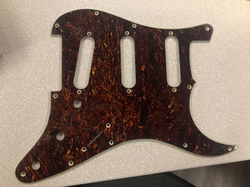 Pickguard for Stratocaster 11 Hole - Tortoise image 1