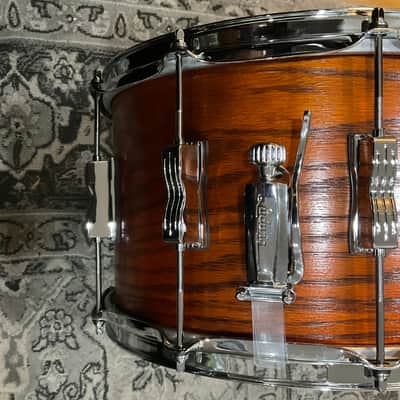 (MINT) Ludwig Classic oak 8x14 snare drum Tennessee Whiskey image 3