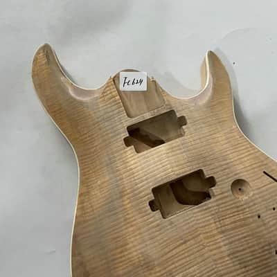 HH Tiger Maple Top Guitar Solid Basswood Body image 18