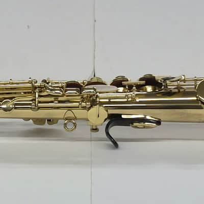 Yamaha YSS-61 Soprano Saxophone 1970s Purple Logo image 3