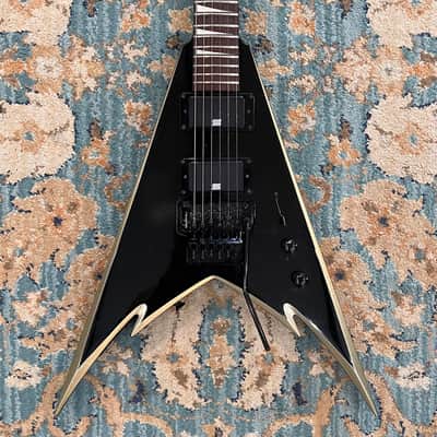 Jackson X Series Phil Demmel Signature PDX-2 Demmelition King V 2013 - 2018 - Black with Silver Bevels image 1