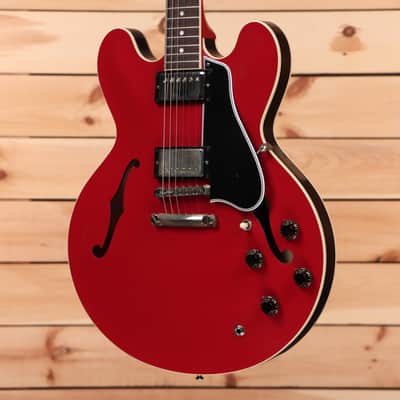 Gibson PSL 1959 ES-335 Ultra Light Aged - Cardinal Red/Black-A930390 image 3