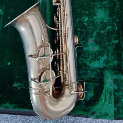 Vintage Selmer Modele 22 Alto Saxophone 1922 - Silver image 3