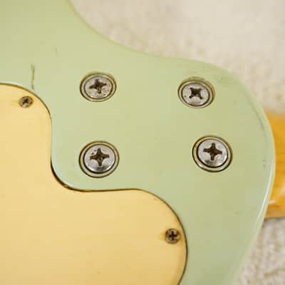 Fernandes ZO-3 Mint Green Travel Guitar w / Built-in Speaker image 17