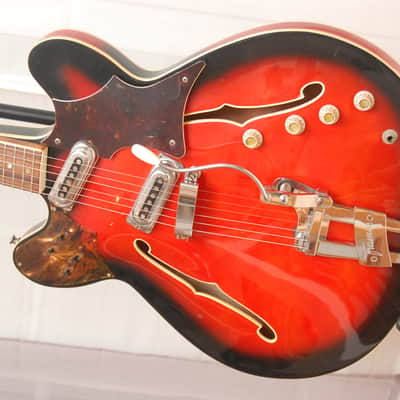 Framus Fret Jet 5/114-52 – 1963 German Vintage Semi Acoustic Thinline Archtop Guitar Gitarre image 2