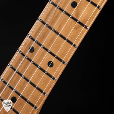2024 - Suhr Eddie's Guitars Exclusive Custom Classic T Roasted - Deep Green Sparkle image 9