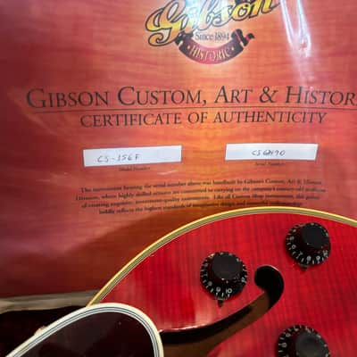 Gibson Custom Shop CS-356 with Bigsby 2002 - 2019 - Quilted Maple image 10