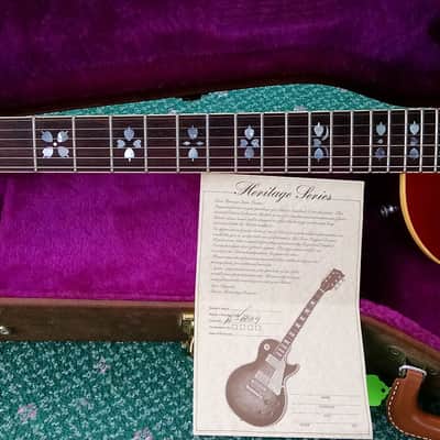 Gibson Les Paul Pre Historic Reissue Flowers Crazy Rare 1 of 10 1983 - Sunburst image 16