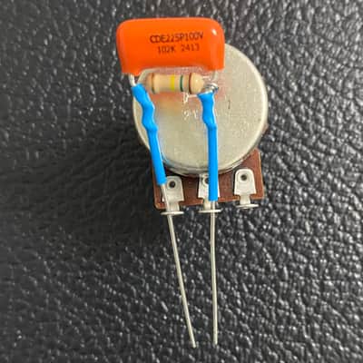 Guitar Treble Bleed Circuit .001µF Orange Drop Cap & 150K Resistor image 4